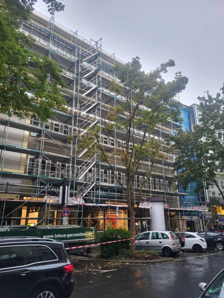 Fasadiniai pastoliai Vokietija