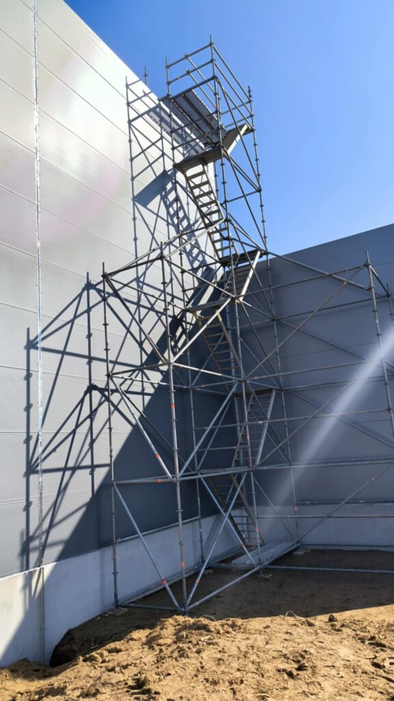 Laikina laiptinė Burga