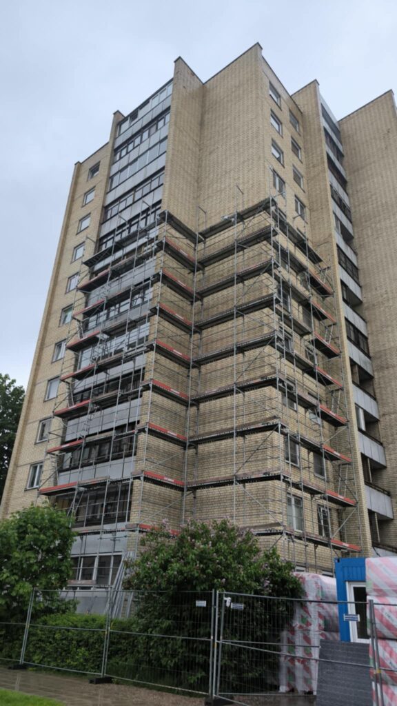 Fasadiniai pastoliai Vilnius