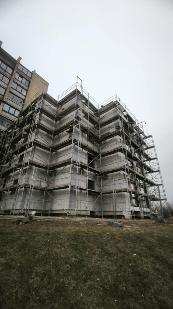 Fasadiniai pastoliai Jonava